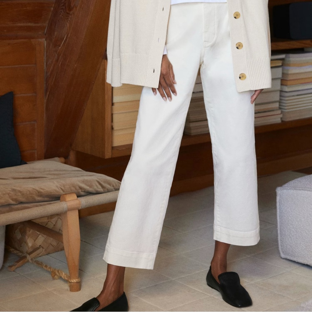 Everlane Organic Straight Leg Pant- size 0